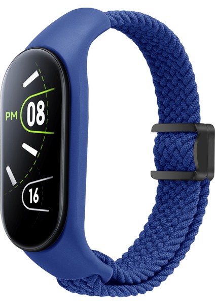 Xiaomi Mi Band 8 Mi Band 9 Uyumlu Manyetik Mıknatıslı Band Örgü Kordon Kayış