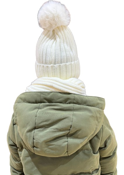 Benittokids Çocuk Ayıcıklı Atkı Bere Takımı 7019 fırsatları