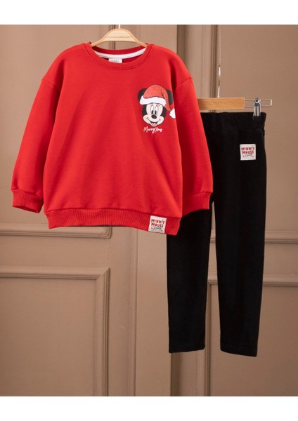 Minni Mouse Desenli Taytlı Takım