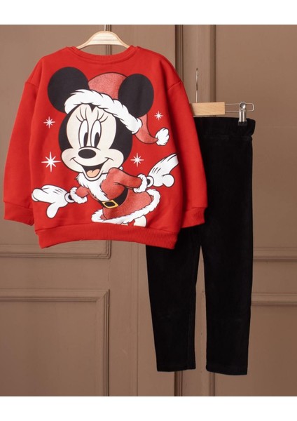 Minni Mouse Desenli Taytlı Takım