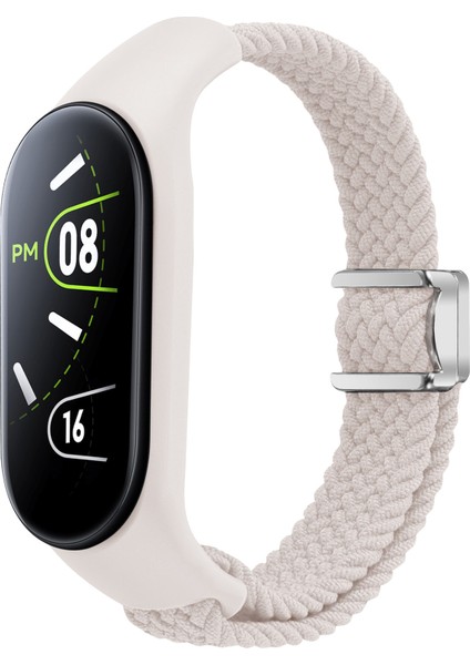 Xiaomi Mi Band 8 Mi Band 9 Uyumlu Manyetik Mıknatıslı Band Örgü Kordon Kayış