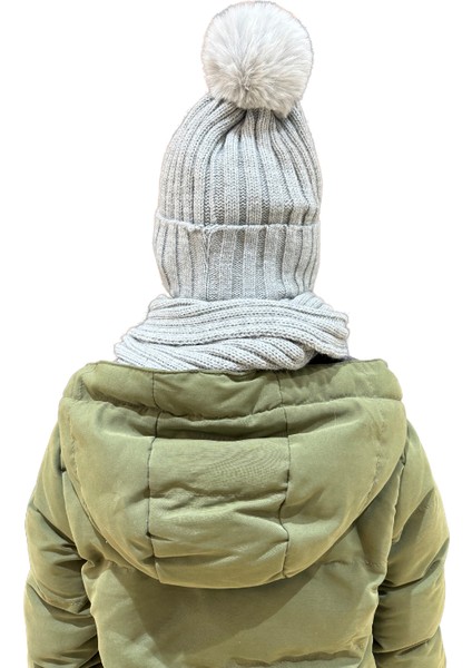 Benittokids Çocuk Ayıcıklı Atkı Bere Takımı 7019 modelleri