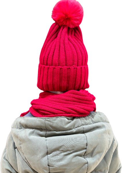 Benittokids Çocuk Ayıcıklı Atkı Bere Takımı 7019 fırsatları