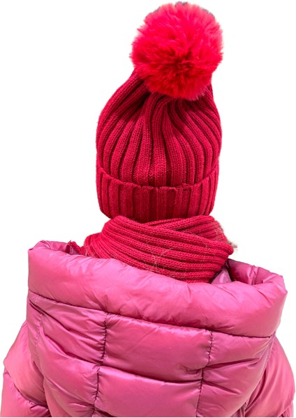 Benittokids Çocuk Ayıcıklı Atkı Bere Takımı 7019 indirimleri