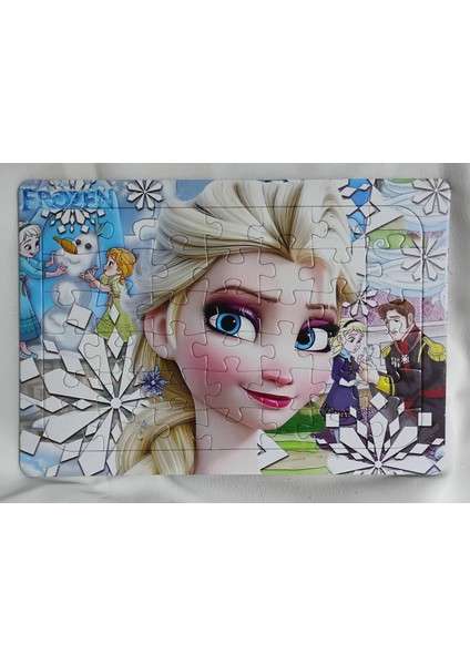 Frozen Elsa Puzzle 54 Parça Yap Boz