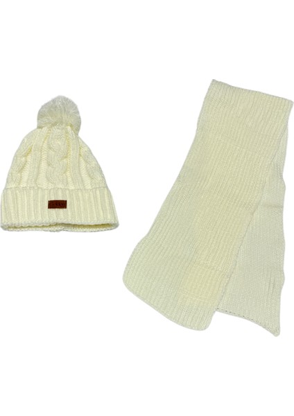 Benittokids Çocuk Ponponlu Bere Atkı Takımı 7017