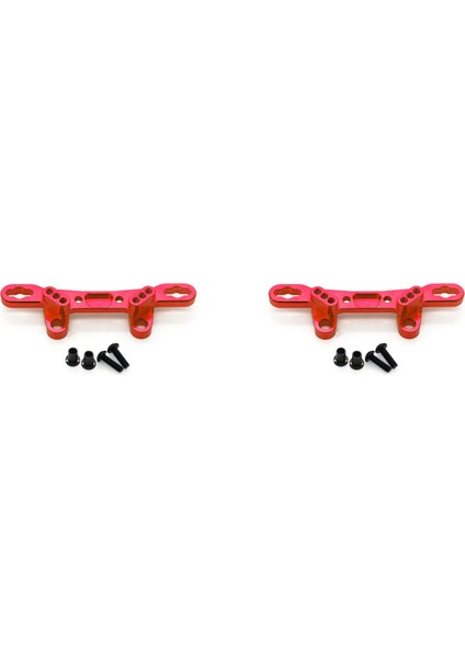 2x Metal Ön Arka Şok Kulesi Amortisör Kalmak Için TT02 Tt-02 TT02T 1/10 Rc Araba Yükseltme Parçaları (Yurt Dışından)