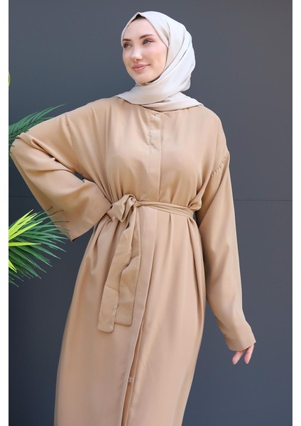 Mercan Tesettür Ferace Sütlükahve indirimleri