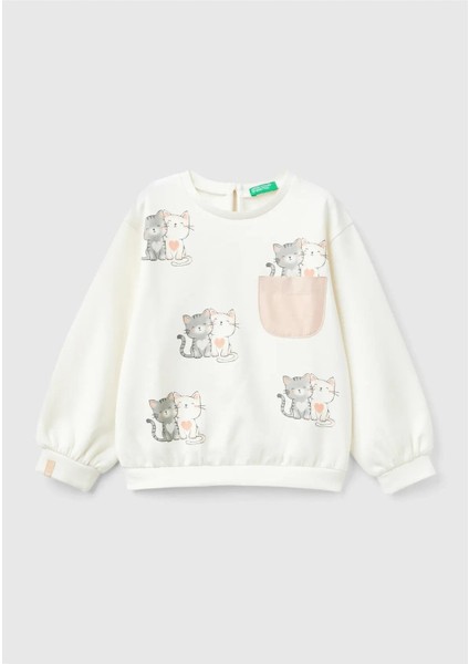 Kız Bebek Sweatshirt 10FQ