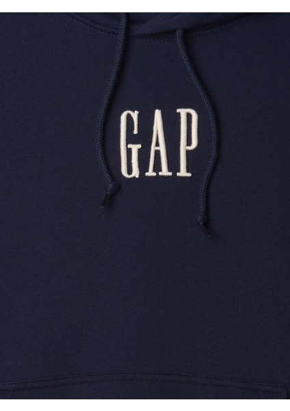 Erkek Lacivert Vintage Soft Gap Logo Sweatshirt