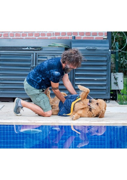 Kedi Köpek Kurulama Havlusu Süper Su Emici Tüm Irk Köpekler ve Kediler Için Çiş Alezi Hediyeli