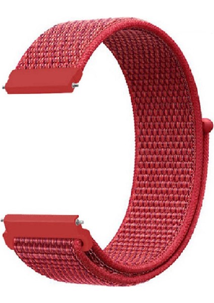 Huawei Watch Gt5 Pro 46MM ile Uyumlu Kordon Kumaş Desenli Cırt Cırtlı Spor Kayış fiyatları