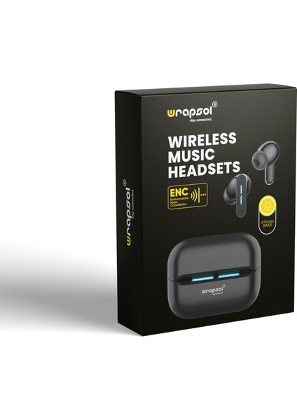 5.4 Bluetooth Kulaklık ENC Gürültü Engelleme True Wireless Music Headsets