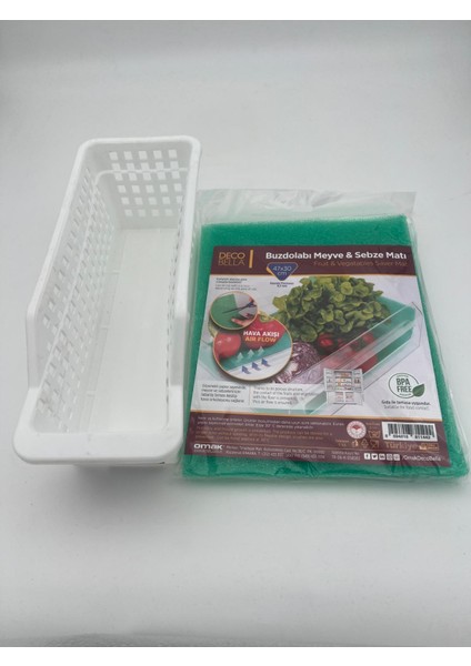 Buzdolabı Org.sepet-Küf Önleyici Mat 2'li Set