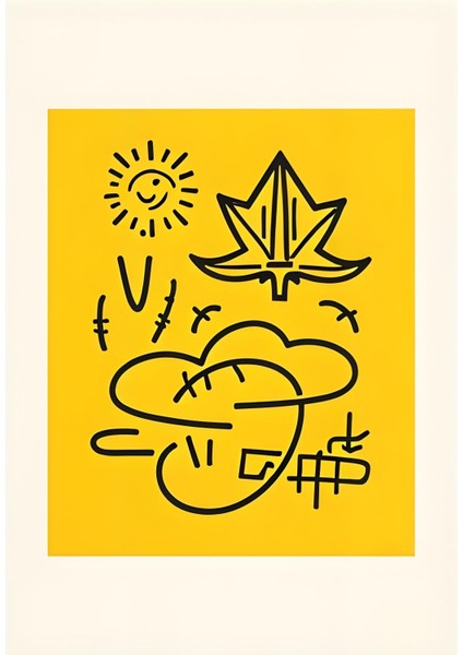 Matisse - Boho - Art Deco - Soyut - Doğa ( 3 Lü Çerçevesiz ) Poster - Afiş - Tablo KR2C01059/ modelleri