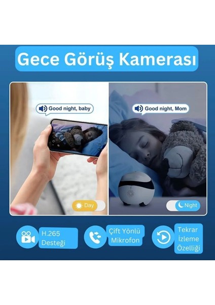 Aile/evcil Hayvan Için Enabot Kablosuz Iç Mekan Wifi Kamera, 1080P Gözetim Kamerası fırsatları
