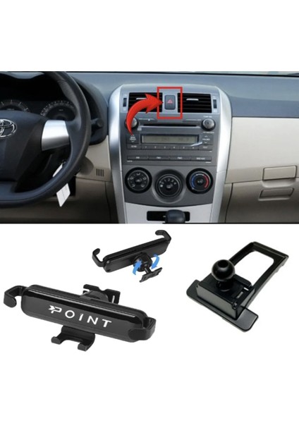 Toyota Corolla Telefon Tutacağı Araca Özel 2007-2013 ONTA14