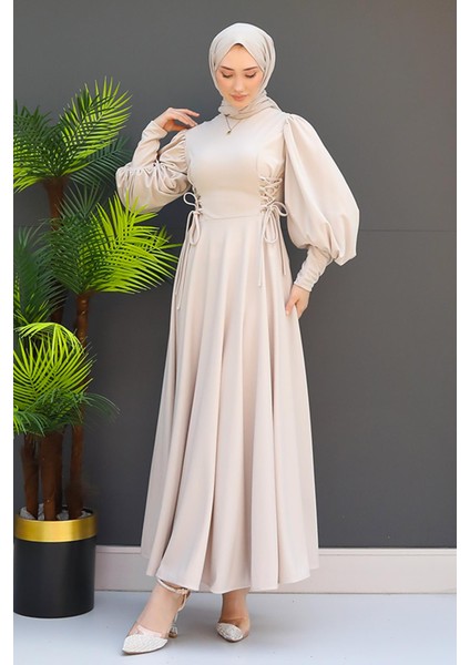 Ip Kuşaklı Elbise Taş fırsatları