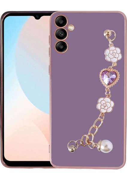 Galaxy A54 Kılıf El Tutamaçlı Kamera Korumalı Zore Taka Silikon Kapak