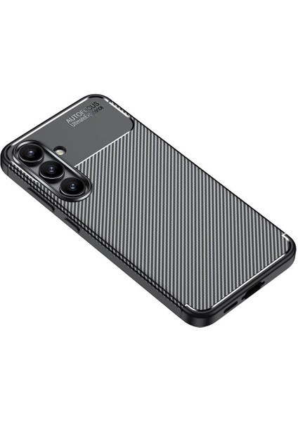 Samsung Galaxy S24 Fe Kılıf Karbon Silikon Case Kapak