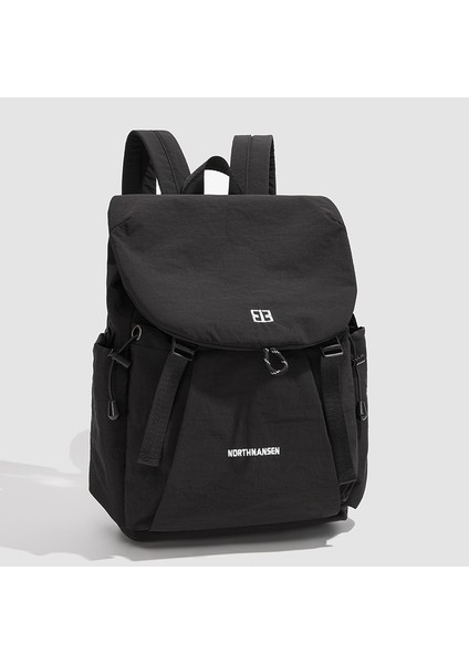 Sırt Çantası Kız Üniversite Öğrencileri Kontrast Renk Büyük Kapasiteli Rahat Hafif Seyahat Sırt Çantası Işe Gidiş Okul Çantası (Yurt Dışından)