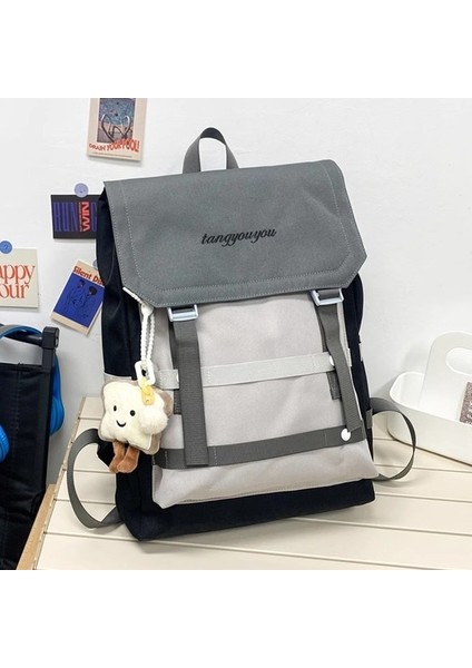 Kadınlar Için Okul Çantası, Büyük Kapasiteli, Güzel Görünüm, Şık ve Çok Yönlü Sırt Çantası, Erkek Spor ve Dış Mekan Üst Düzey Seyahat Çantası (Yurt Dışından)