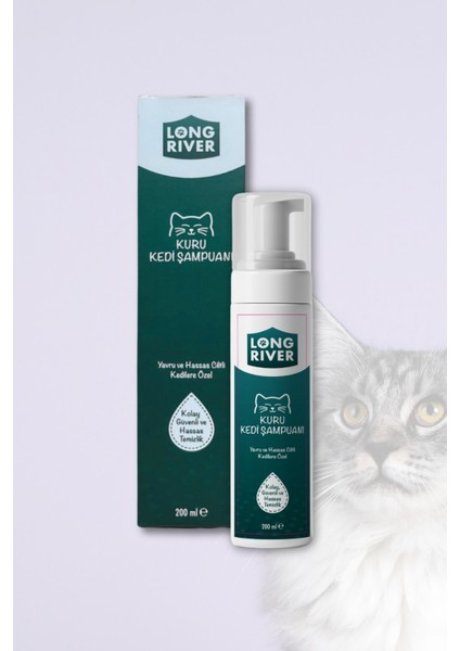 Kedi Şampuanı - Nemlendirici ve Tüy Bakımı