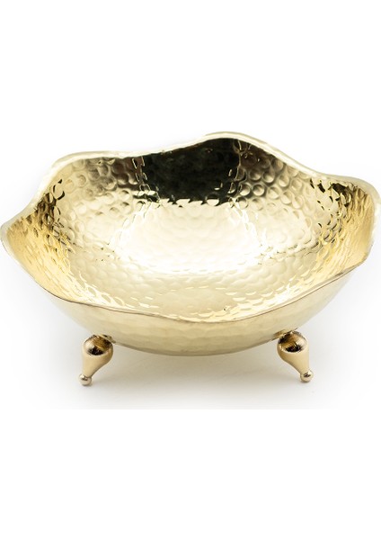 Sarı Bakır Dalgalı Gondol (14 cm ) fiyatları