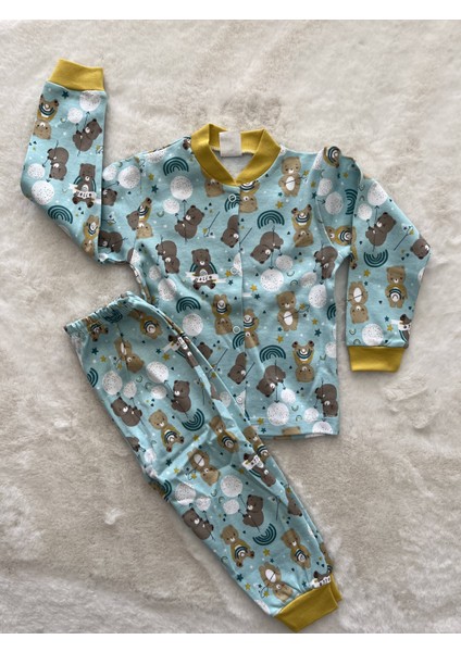 Balonlu Ayı Pijama Takımı