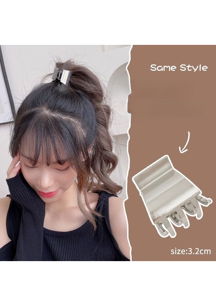 Siyah 3.5 cm Saç Pençe Klipler Kalın Saçlar Için Plastik Yengeç At Kuyruğu Tutucu Kadınlar Için Yaz Şapkalar Barrette Salon Saç Şekillendirici Araçları 2022 Yeni (Yurt Dışından) indirimleri