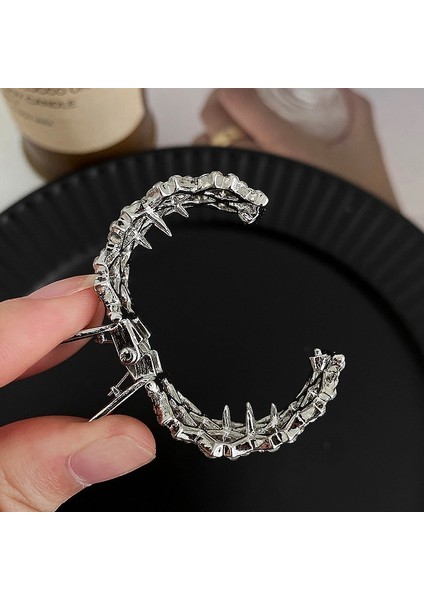 No.5 Moda Zirkon Inci Metal Saç Pençe Yüksek At Kuyruğu Tutucu Kadın Kızlar Için 2023 Yeni Moda Kore Lüks Saç Tokası Aksesuarları (Yurt Dışından) indirimleri