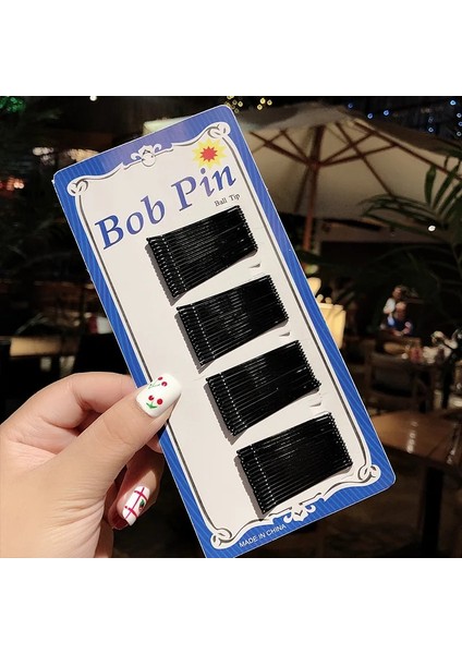 No.1 4 cm 4-7 cm Siyah Saç Tokası Bayan Tokalar Kıvırcık Dalgalı Sapları Saç Tokaları Kadın Saç Tokaları Şekillendirici Saç Aksesuarları (Yurt Dışından) fırsatları