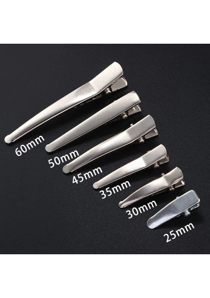50MM 10 Adet 25/30/35/45/50/60MM Klipler Tek Uçlu Timsah Firkete Dişli Boş Ayar Takı Yapımı Tabanı Dıy Saç Klipleri (Yurt Dışından) fiyatları