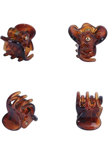 1.0 cm Mat Siyah 10 Adet/grup Saç Pençe Klipleri Kadınlar Için 1.0 1.5 cm Küçük Siyah Kahverengi Şeffaf Plastik Mini Pençeleri Çocuklar Saç Şekillendirici Aksesuarları (Yurt Dışından) indirimleri