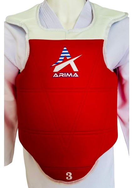 Taekwondo Safegurd (Göğüs Koruyucu) (Çift Taraflı)(Kırmızı-Mavi)