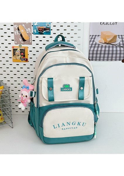 Okul Çantası, Büyük Kapasiteli, Şık ve Basit, Kadın Lise Öğrencisi ve Üniversite Öğrencisi Sırt Çantası, Hafif ve Çok Yönlü, Erkekler Için Modaya Uygun Sırt Çantası (Yurt Dışından)