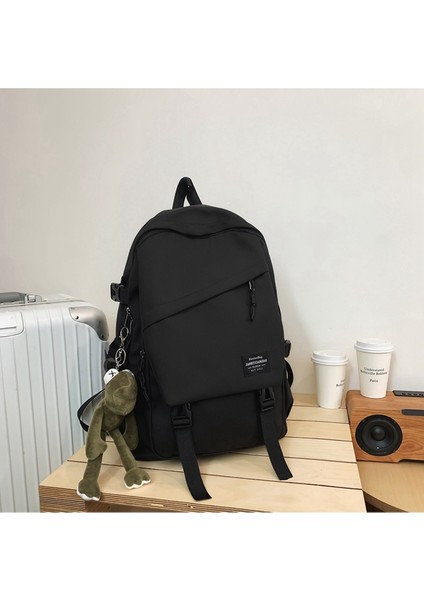 Bayan Lise Öğrencileri Için Niş Üst Düzey Okul Çantası, Erkek Ortaokul Öğrencileri Için Geniş Kapasiteli, Rahat ve Çok Yönlü Sırt Çantası (Yurt Dışından)