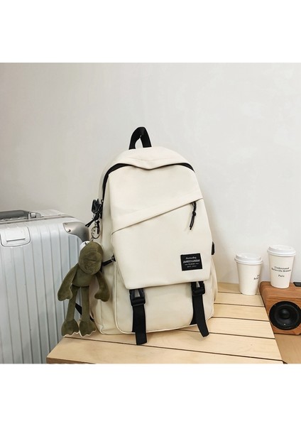 Bayan Lise Öğrencileri Için Niş Üst Düzey Okul Çantası, Erkek Ortaokul Öğrencileri Için Geniş Kapasiteli, Rahat ve Çok Yönlü Sırt Çantası (Yurt Dışından)