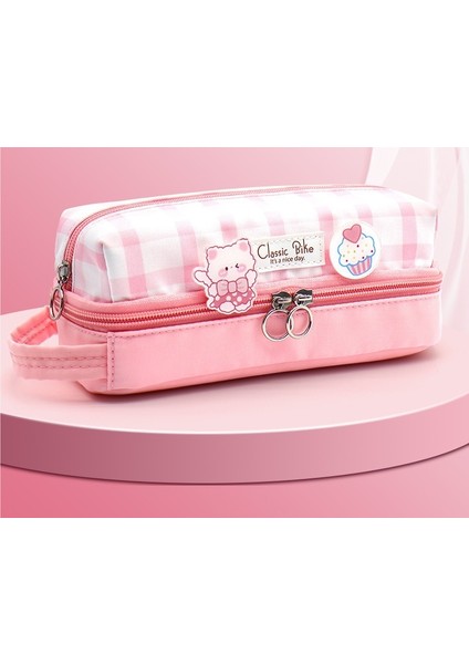 Ilkokul ve Ortaokul Öğrencileri Için Güzel Görünümlü, Geniş Kapasiteli Kırtasiye Çantası (Yurt Dışından)