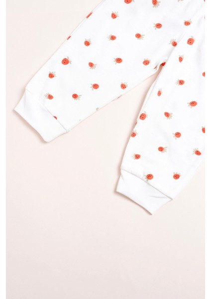 Kız Erkek Bebek Çocuk Uzun Kollu Baskılı Pijama Takımı