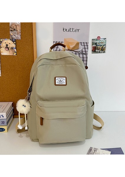 Kadınlar Için Okul Çantası, Büyük Kapasiteli, Hafif, Büyük Kapasiteli, Erkekler, Ortaokul Öğrencileri ve Lise Öğrencileri Için Şık Sırt Çantası, Basit, Çok Yönlü ve Şık Sırt Çantası (Yurt Dışından)