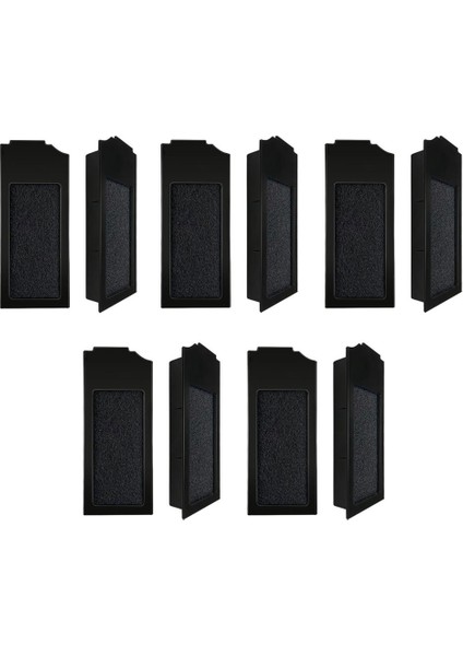 10 Adet Hepa Aktif Karbon Filtre Ecovacs X1/T10 Omnı Turbo Serisi Süpürme Robotu Aksesuarları (Yurt Dışından)