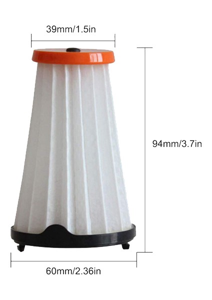Electrolux ZB3113AK ZB3114 ZB3107 Için Aeg AEF144 Için 6pack Yedek Filtre (Yurt Dışından) modelleri