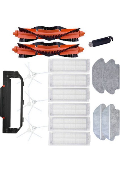 Xiaomi Robot Vakum Paspas Temizlik Robotu STYJ02YM Ana Yan Fırça Hepa Filtre Paspas Için (Yurt Dışından)