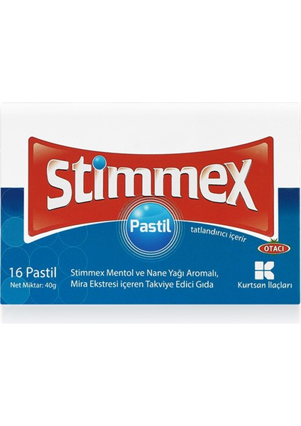 Stimmex Pastil 16 Adet