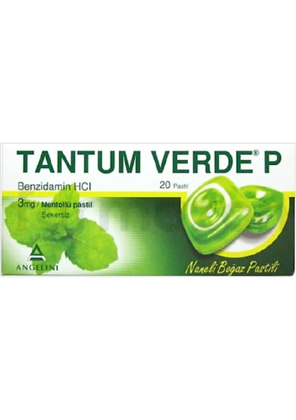 Verde P Naneli 20 Pastil