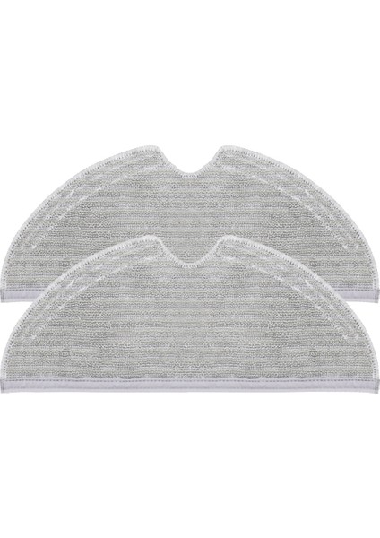 2 Adet Tam Kapak Tasarımı Paspas Xiaomi Mijia 1c 1t F9 D9 Robot Vakum Paspas Kuru Islak Paspas Bezi Parçaları Su Deposu Paçavra (Yurt Dışından)