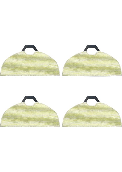 Vakum Paspas Yedek Pedleri Köpekbalığı RV2001WD AV2001WD Yeniden Kullanılabilir Sert Zemin Bezi Islak Yedek Mikrofiber Ped 4 Adet (Yurt Dışından)