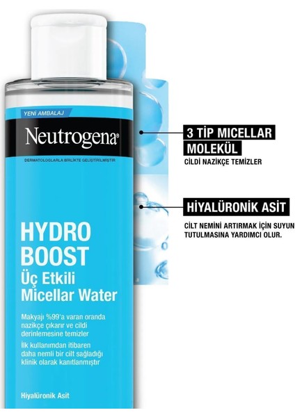 Hydro Boost 3 Etkili Micellar Water 400 ml
