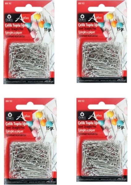 4'lü Çelik İğne 60 gr 800 102